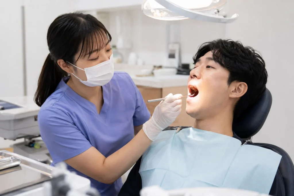 어금니 크라운 비용 상담 전에 확인할 내용을 보여주는 이미지